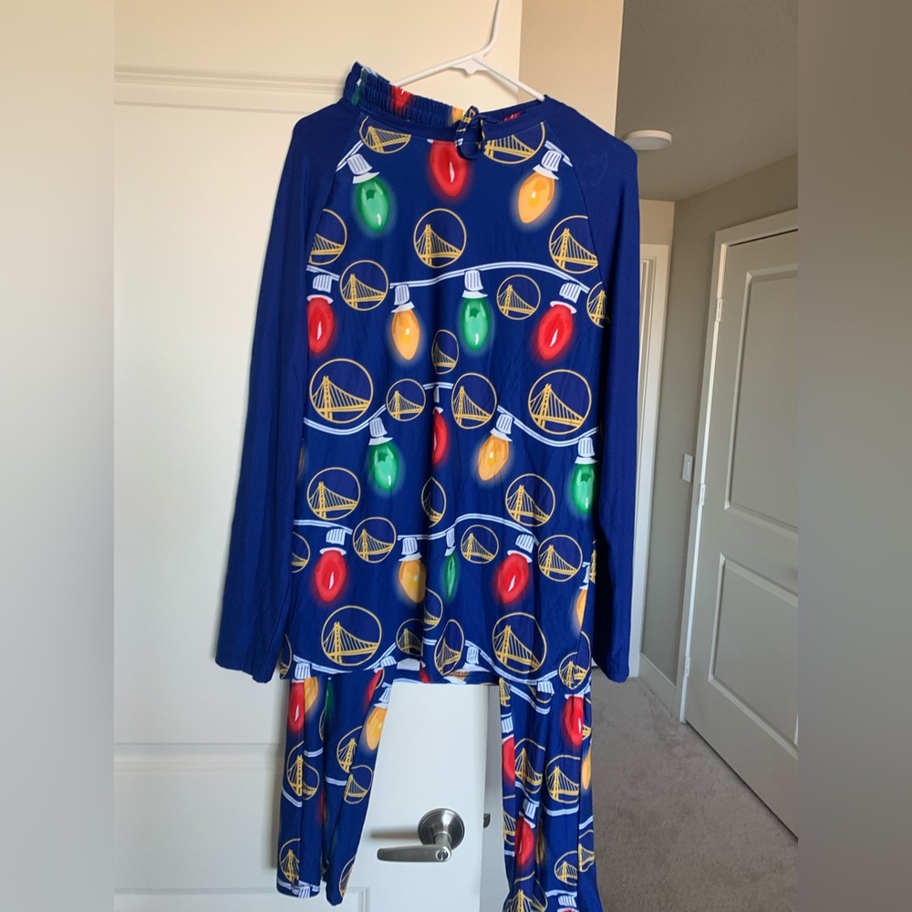 Golden State Warriors Garland Knit PJ Set Women’s Concepts Sport NWT 🌴